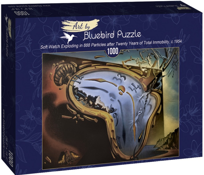 Puzzle - Bluebird - Hodinky v okamihu prvého výbuchu