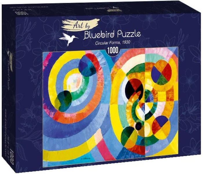 Puzzle - Bluebird - Kruhové formy