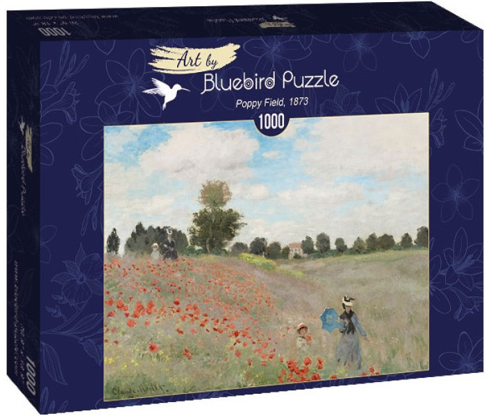 Puzzle - Bluebird - Makové polia