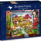 Puzzle - Bluebird - Maľovaná farma