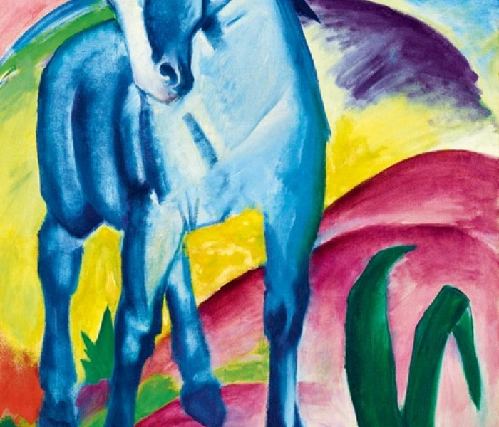 Puzzle - Bluebird - Niebieski koń