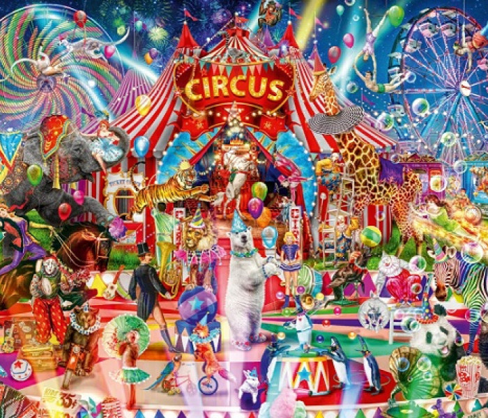 Puzzle - Bluebird - Nočný cirkus