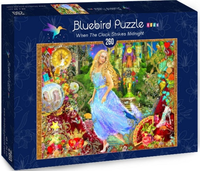 Puzzle - Bluebird - Popoluška uteká zo zámku