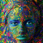 Puzzle - Bluebird - Portrét ženy