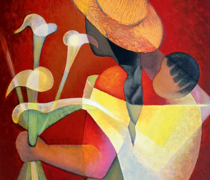 Puzzle - Bluebird - Predavačka kvetín