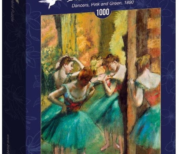 Puzzle - Bluebird - Ružovo-zelené tanečnice