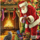 Puzzle - Bluebird - Santa prišiel