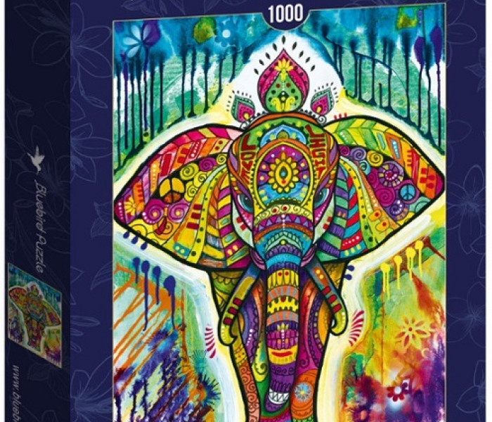 Puzzle - Bluebird - Elefánt