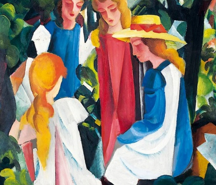 Puzzle - Bluebird - Štyri dievčatá