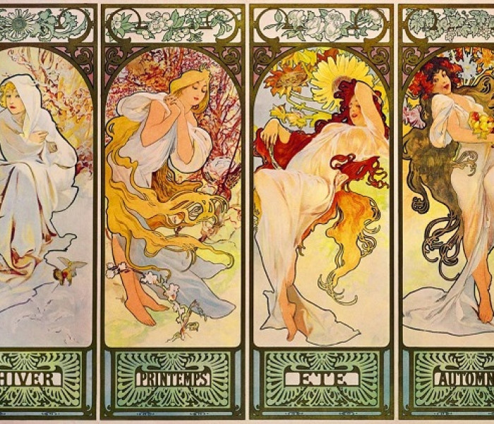 Puzzle - Bluebird - Štyri ročné obdobia