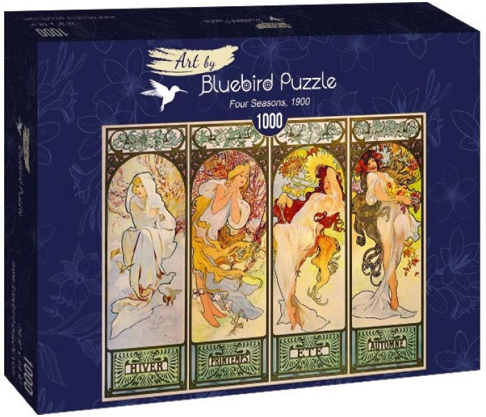 Puzzle - Bluebird - Štyri ročné obdobia