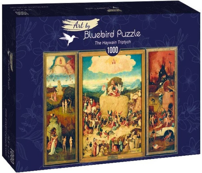 Puzzle - Bluebird - Triptych