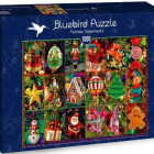 Puzzle - Bluebird - Vianočné ozdoby