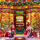 Puzzle - Bluebird - Karácsonyi bolt