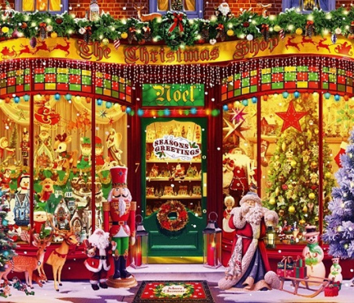 Puzzle - Bluebird - Karácsonyi bolt