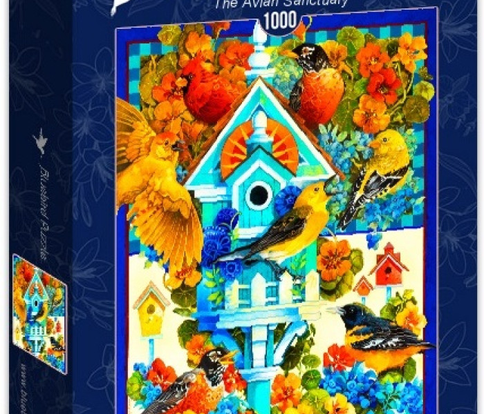 Puzzle - Bluebird - Vtáčia búdka