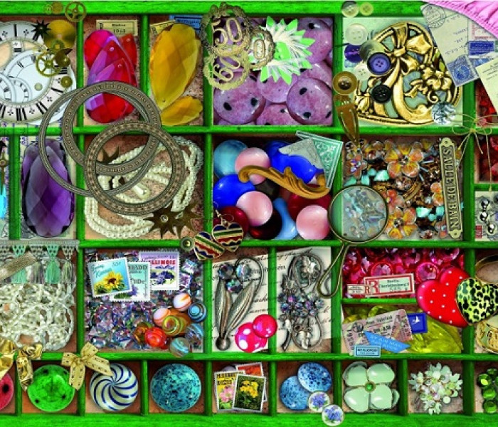 Puzzle - Bluebird - Colecție verde