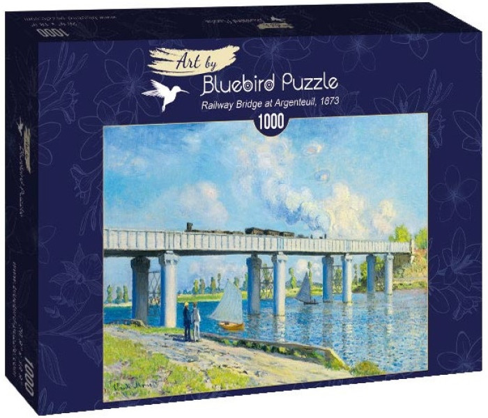 Puzzle - Bluebird - Železničný most v Argenteuil