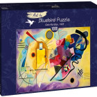 Puzzle - Bluebird - Žlutá, červená, modrá