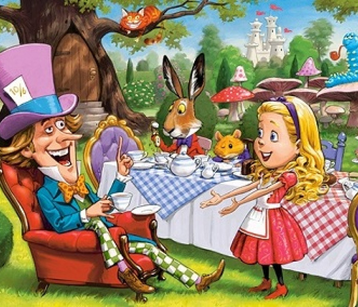 Puzzle - Castorland - Alice în Țara Minunilor - Maxi