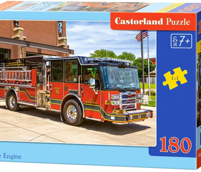 Puzzle - Castorland - Hasičské auto