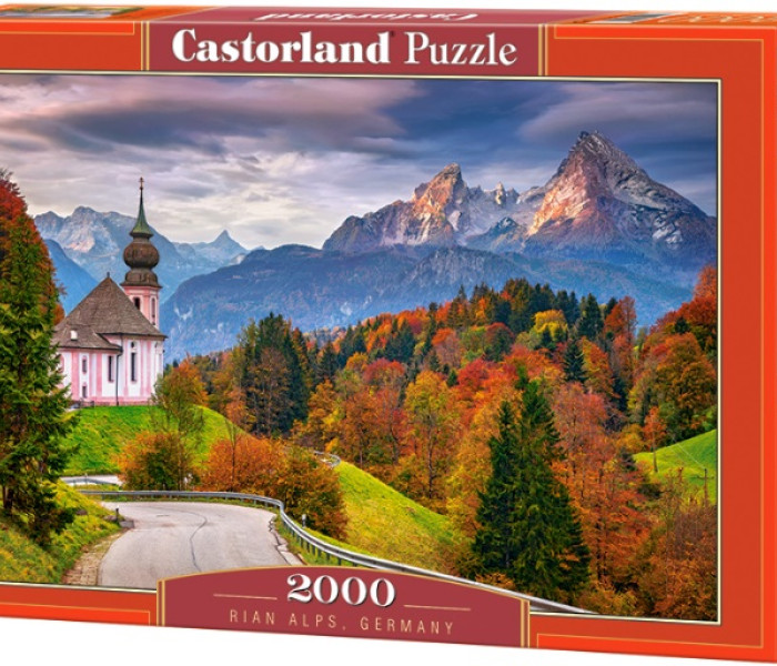 Puzzle - Castorland - Toamnă în Alpii bavarezi