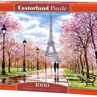 Romantická prechádzka v Paríži