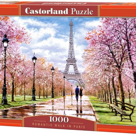 Romantická prechádzka v Paríži