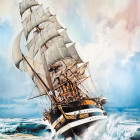 Puzzle - Clementoni - Amerigo Vespucci