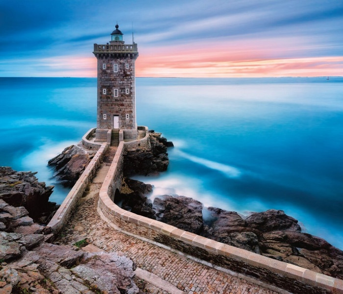 Puzzle - Clementoni - Maják v Bretani, Francúzsko