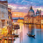 Puzzle - Clementoni - Osvetlené Benátky