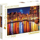 Puzzle - Clementoni - Światła Amsterdamu