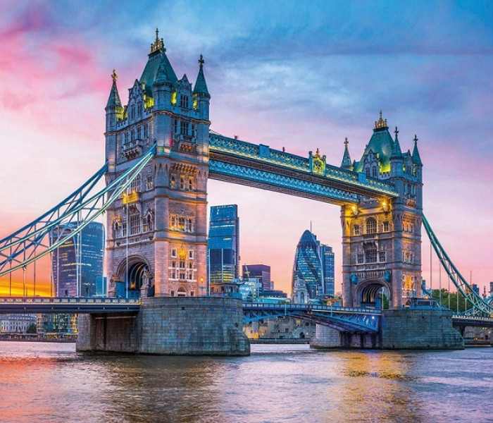 Puzzle - Clementoni - Tower Bridge la apus