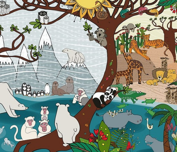 Puzzle - D-toys - Leto a zima