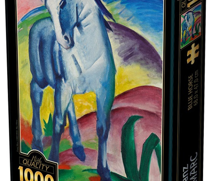 Puzzle - D-toys - Modrý kôň