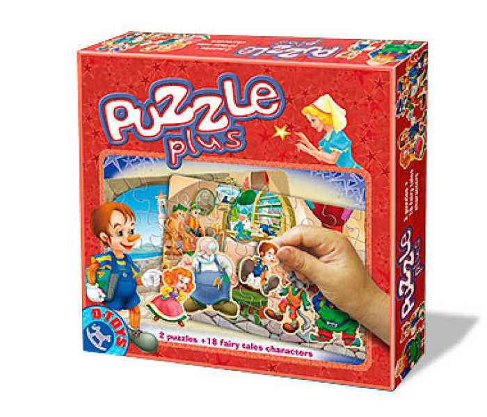 Puzzle - D-toys - Pinokio - DETSKÉ PUZZLE
