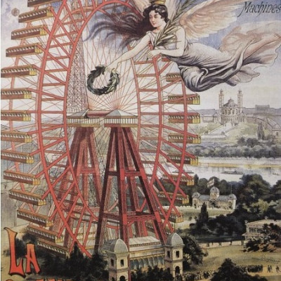 Plagát - Veľké koleso v Paríži