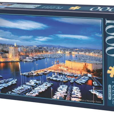 Puzzle Kikötő Marseulleben