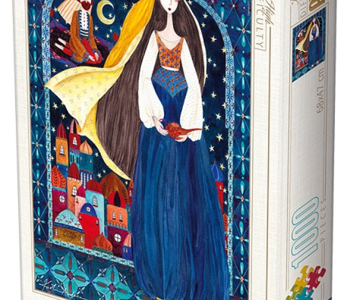 Puzzle - D-toys - Rozprávka o lietajúcom koberci