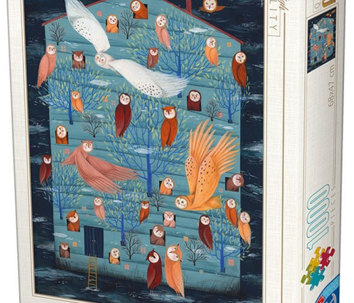 Puzzle - D-toys - Soví ráj