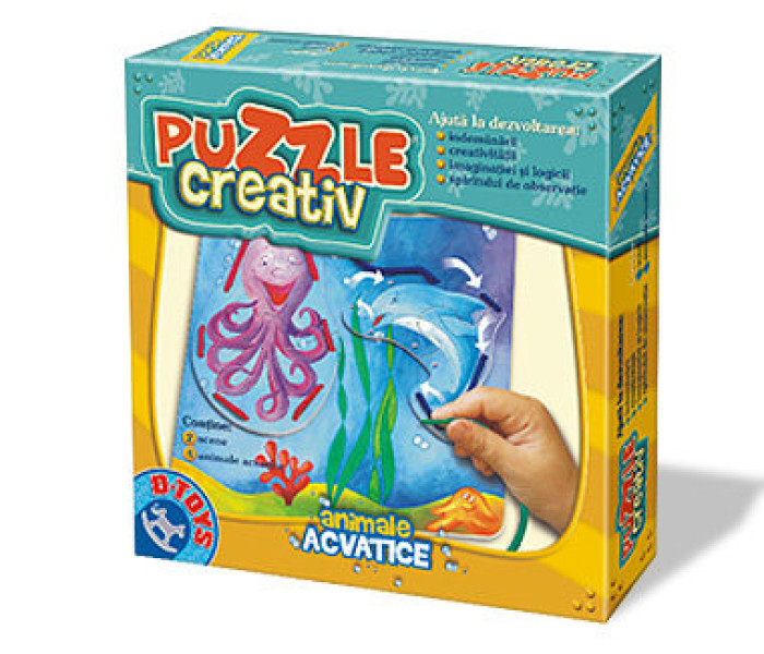 Puzzle - D-toys - Puzzle Život ve vodě - DĚTSKÉ PUZZLE