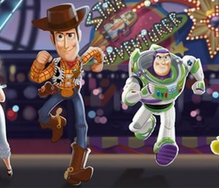 Puzzle - Dino - Toy Story 4 na úteku