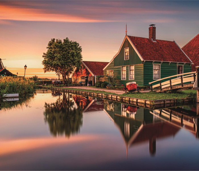 Puzzle - Clementoni - Dedina Zaanse Schans