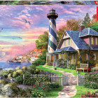 Puzzle - Educa - Maják v skalnej zátoke Rock Bay