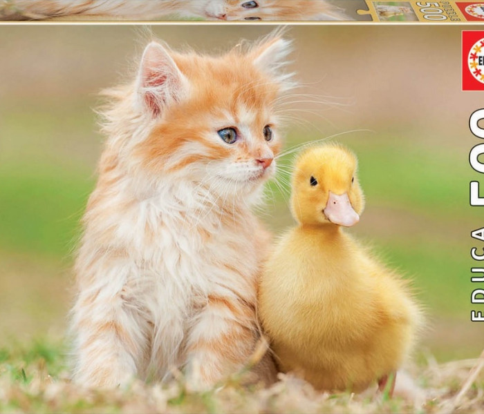 Puzzle - Educa - Rozkošní priatelia