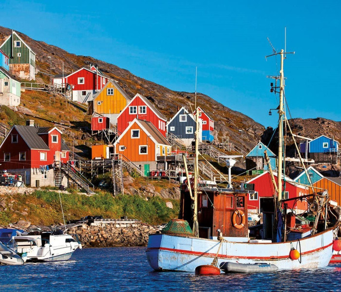 Puzzle - Educa - Severské domčeky