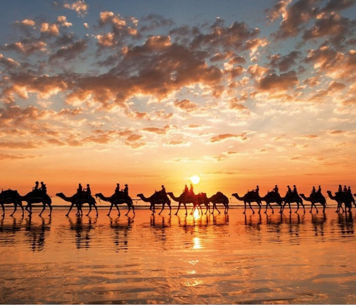 Puzzle - Educa - Zlatý západ slnka, Austrália