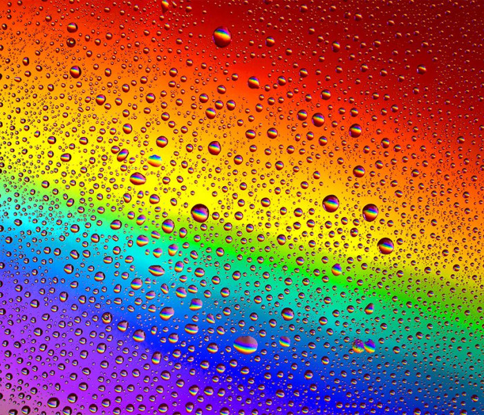 Puzzle - Enjoy - Picături curcubeu