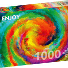 Puzzle - Enjoy - Farebná špirála