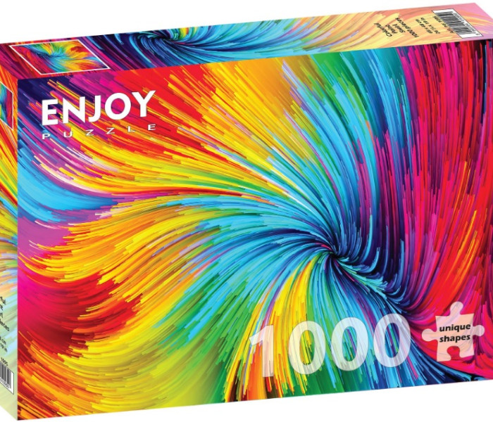 Puzzle - Enjoy - Vârtej colorat